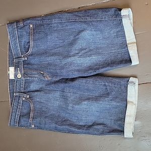 Levis 545 Bermuda Dark Wash Jean Shorts - Size 6